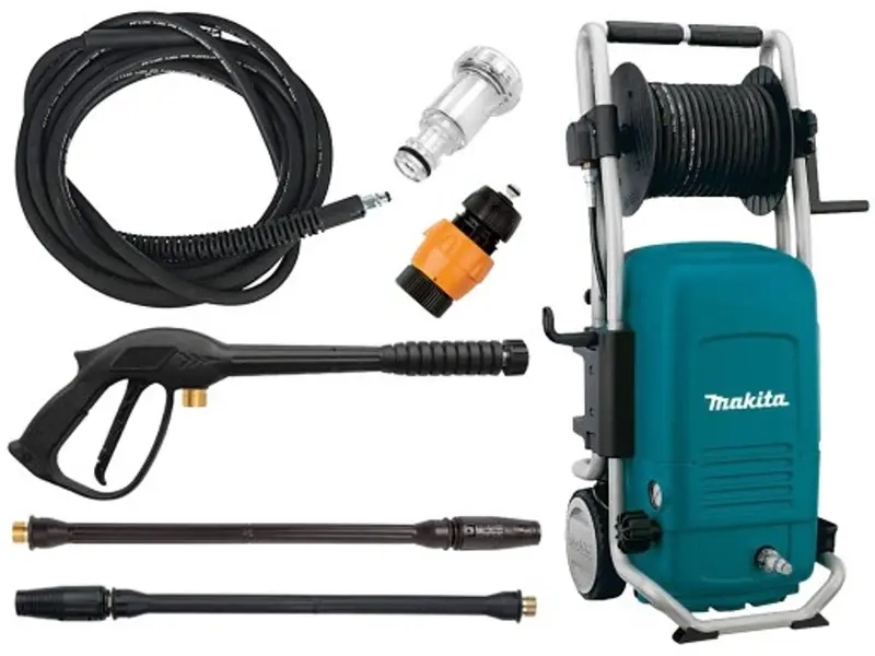 Makita 150bar, 2500W, 500L/Hr Car Washer With Accessories ( HW151)